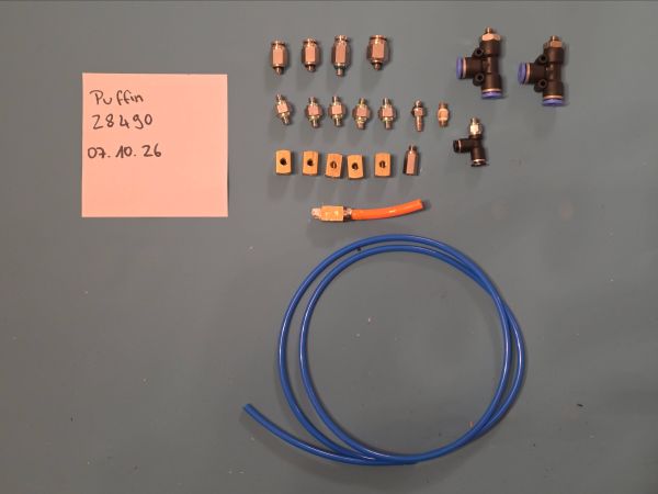 Konvolut Druckluftteile HPA UNF