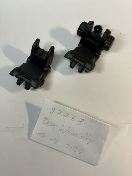 ICS CXP Polymer Flip-Up Rear Sight