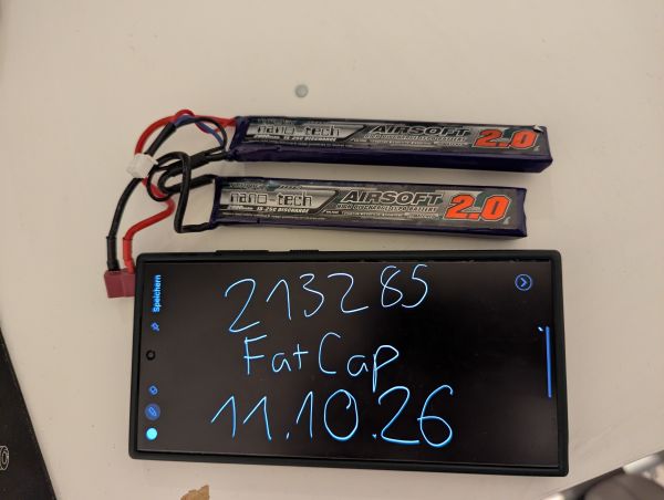 Turnigy 7,4V Lipo Akku Batterie 2000 mAh Double Stick