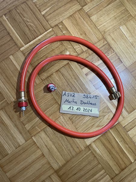 Adapter-Schlauch Propanflasche Coleman und Einfüllventil