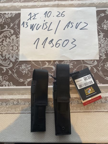 2x Lindnerhof LHT MP7 MP5 Pouch LT158 Schwarz