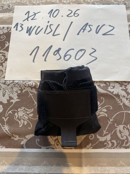 Lindnerhof MX463 LHT Abwurfsack Klein Schwarz Dumppouch