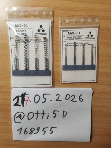 AAP 01 verschiedene Federn 