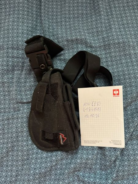 Tiefzieh Holster schwarz