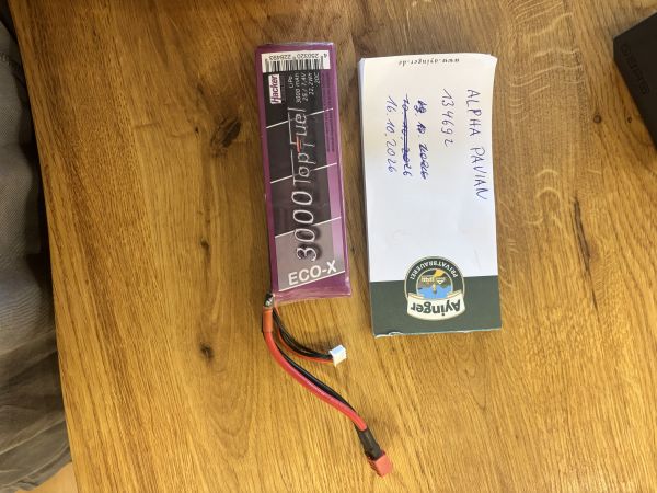 Lipo 7,4 3000mph 