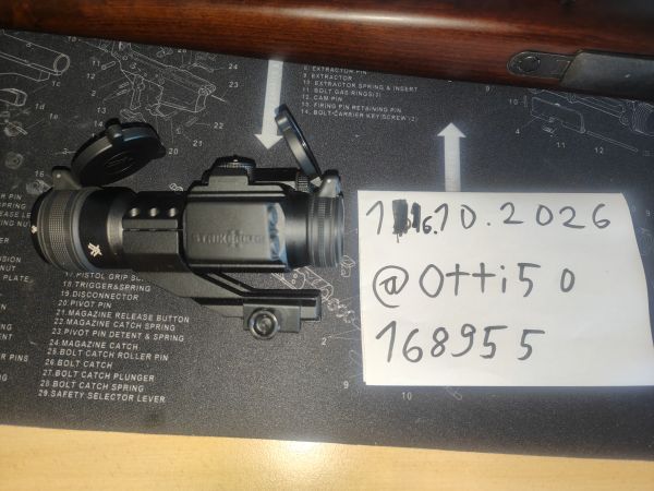 Vortex Strikefire II mit Cantilever Mount 1/3 Co-Witness mit Killflash