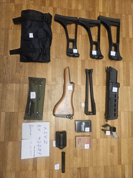 Bundeswehr Konvolut  originales Visier Hensoldt G36 uzi sig sauer magpul 