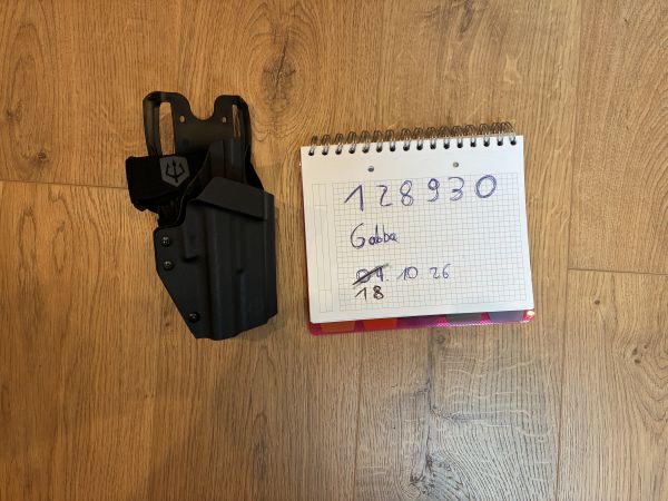 Back Trident Kydex Holster Glock 