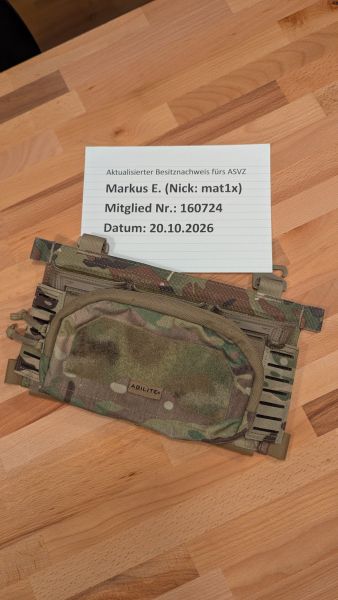 Agilite MC Pincer Placard Mags + Admin Pouch