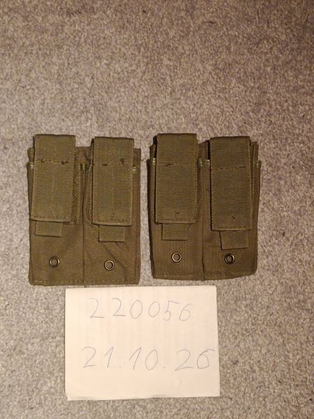 2 molle Magazin Pistolen pouches oliv