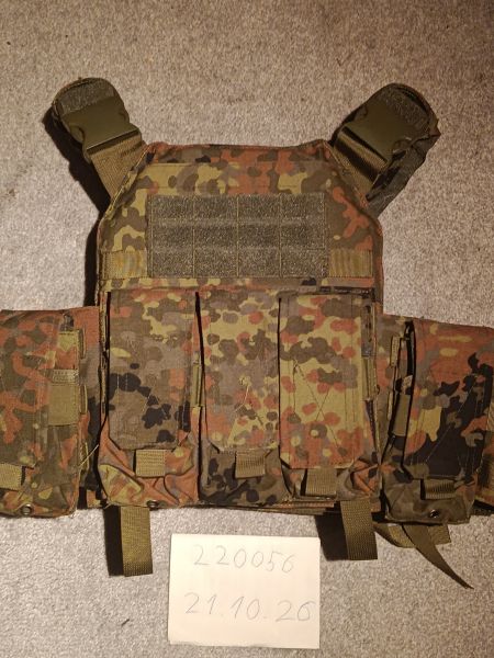 Begadi Plattenträger flecktarn 
