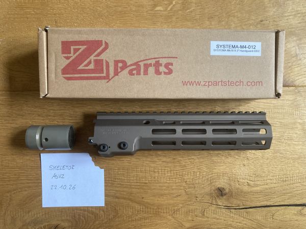 Z Parts MK16 Geissele 9.3 Inch Rail FDE