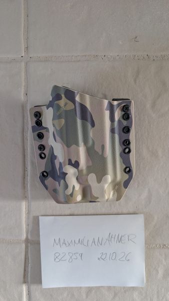 Crye Multicam Kydex Holster for Glock 17 22 Thread Barrel Surefire X300