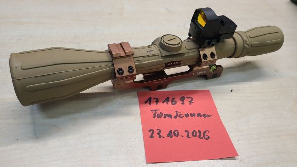 Zielfernrohr 6x40 mit T Eagle Montage und red dot