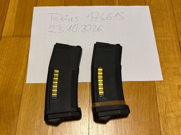 2x PTS Enhanced Polymer Magazine (EPM) 150 Sch. Schwarz
