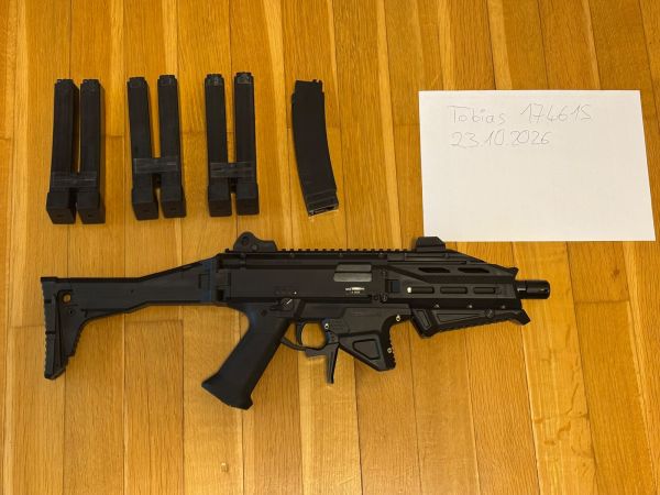 6x ASG CZ Evo 3 AI Scorpion Magazine 